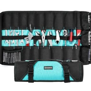GEARDRIVE 21-Pocket Tool Roll Storage with Protective Flap**FREE SHIPPING**